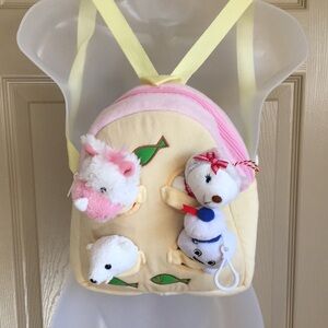 UniPak stuffed animal backpack-holds 4 small pals